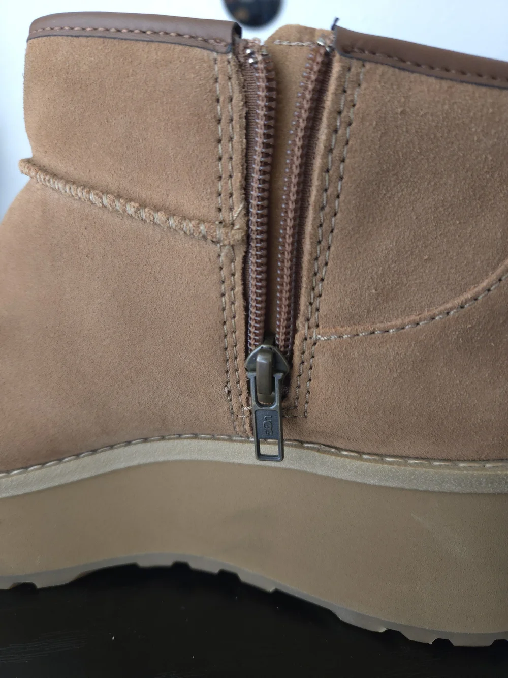 UGG tan suede